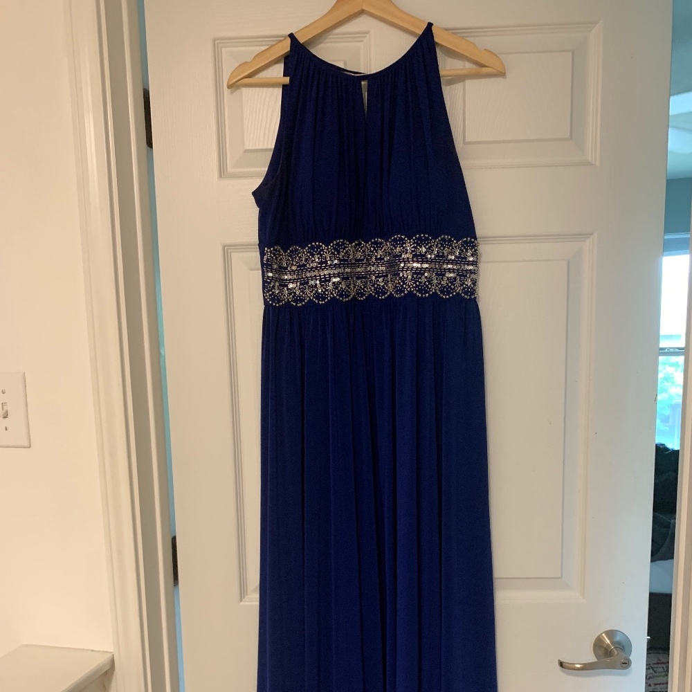R&M Richards Royal Blue Evening Gown - SZ 6P